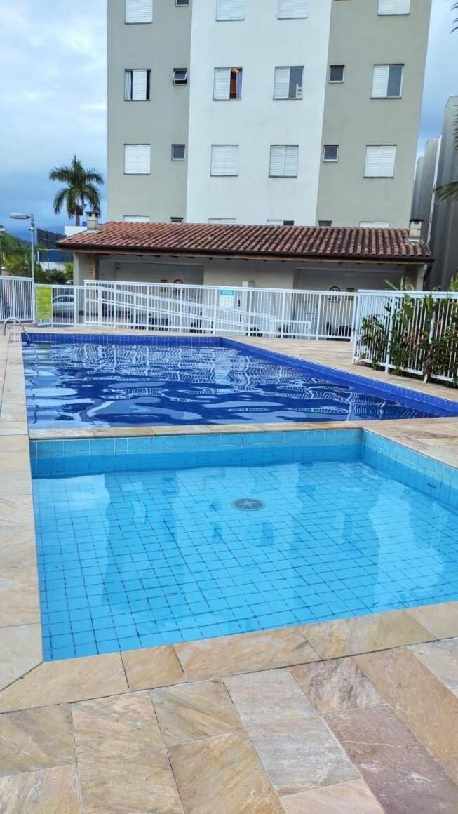 Apartamento Com Piscina Churrasqueira Em Убатуба Екстериор снимка